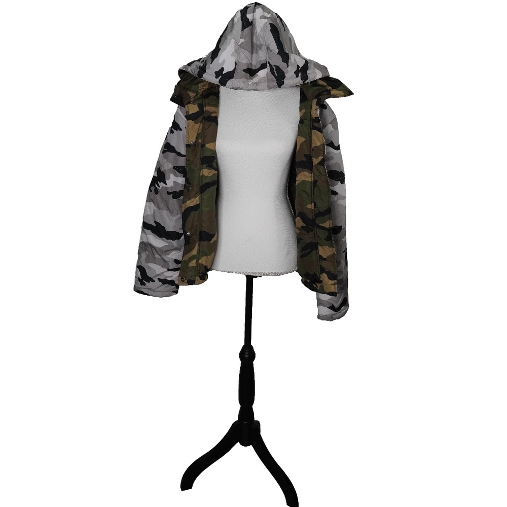 REVERSIBLE CAMO WINTER JACKET